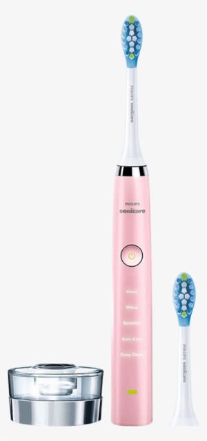Unlike A Manual Toothbrush, Philips Sonicare Diamondclean - Hx9111/20 Platinum Of Sonicare Flexcare Sonic Toothbrush - Transparent PNG Free Download