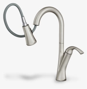 And Standard Faucet Functionality In One Unit - Moen 9124 Notch Pullout Spray High Arc Kitchen Faucet - Transparent PNG Free Download