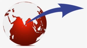 The 3rd Edition Of India's Focused And Largest Exhibition - World Globe Vector Png - Transparent PNG Free Download