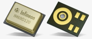 Infineon Technologies Im69d120 & Im69d130 Xensiv™ Mems - Infineon Mems Microphone - Transparent PNG Free Download