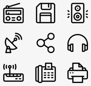 Media Technology - Real Estate Icons Transparent - Transparent PNG Free Download
