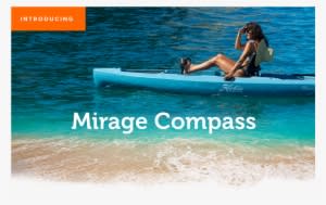 Set Your Course With The New Mirage Compass Simplicity - Hobie Mirage Compass - Transparent PNG Free Download