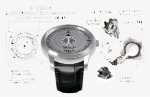 Technology Nikola Tesla - Watch - Transparent PNG Free Download