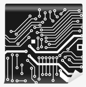 Abstract Technology Circuit Board Vector Background - Printed Circuit Board - Transparent PNG Free Download