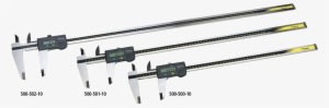 Mitutoyo 500 Series With Exclusive Absolute Encoder - Mitutoyo Absolute 500-501-10 Digital Caliper, Stainless - Transparent PNG Free Download