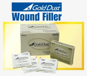 Gold Dust™ Wound Filler By Southwest Technologies - Southwest Technologies Gold Dust Super Absorbent Wound - Transparent PNG Free Download