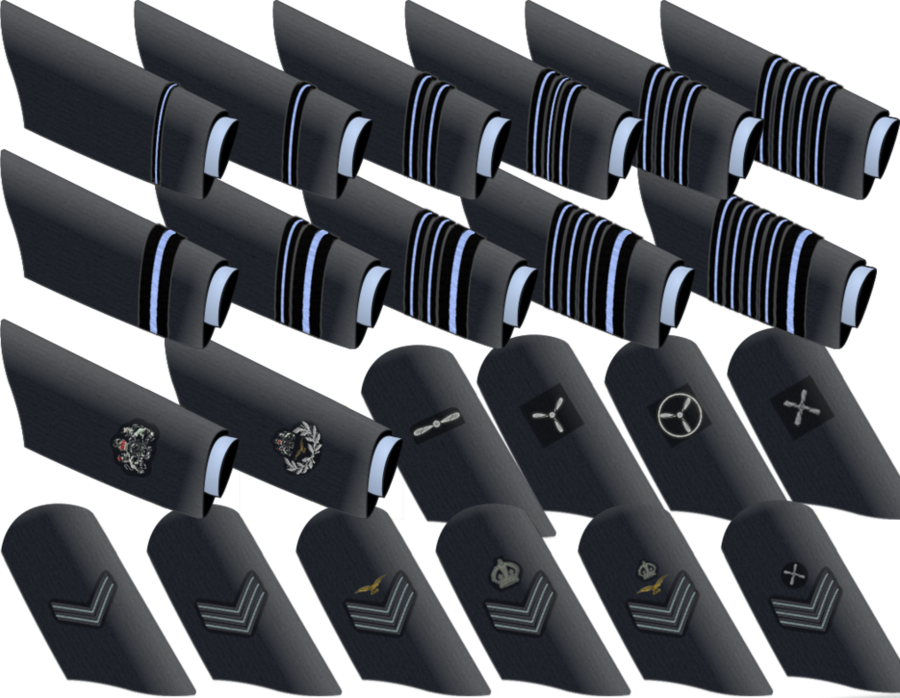 Download Raf Ranks Ww2 Clipart United States Air Force - Royal Air Force Ranking - Transparent PNG Free Download