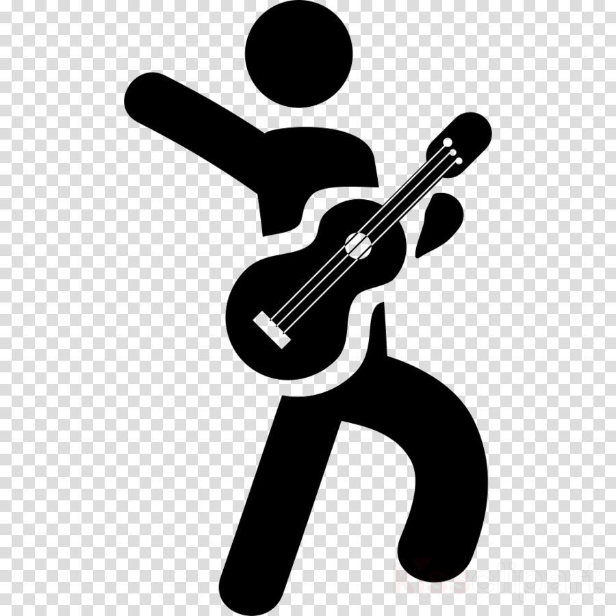 Download Guitarist Icon Png Clipart Acoustic Guitar - Playing Instrument Icon Png - Transparent PNG Free Download