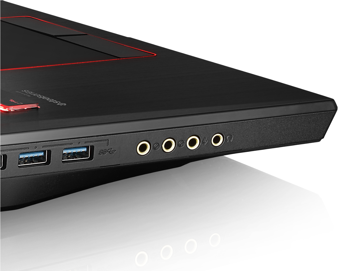 Gold Plated Audio Ports On The Outside, High Quality - Gold - Transparent PNG Free Download