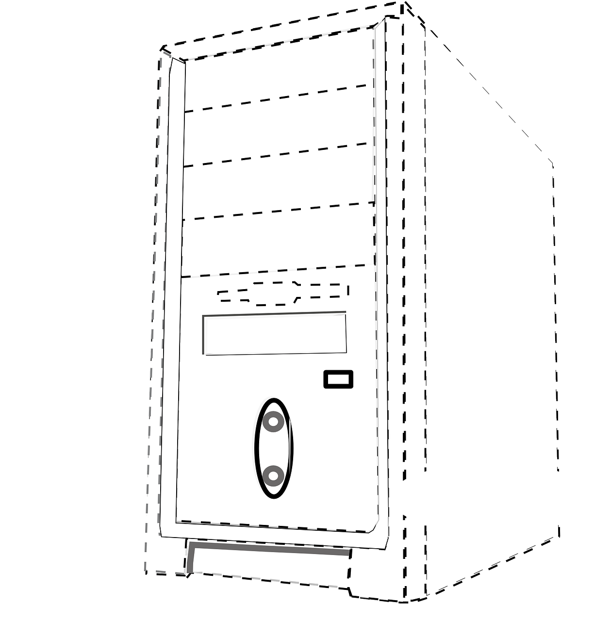 Computer Outline Png - Transparent PNG Free Download