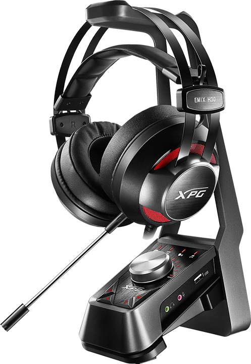 Furypixel Emix H30 Gaming Headset Solox F30 Amplifier - Transparent PNG Free Download