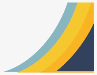 Where Technology & Capital Markets Converge - Blue And Yellow Waves - Transparent PNG Free Download