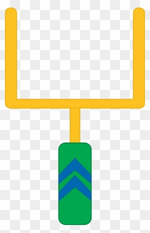 Clip Art Football Field - Football Goal Post Clipart - Transparent PNG Free Download