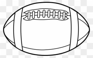 Afl Football Clipart Clip Art - Football Black And White - Transparent PNG Free Download