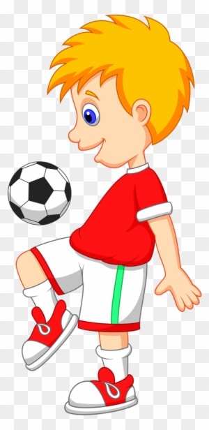 Play Football Cartoon - Transparent PNG Free Download