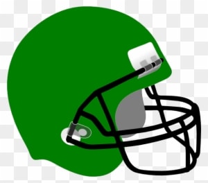 Football Helmet Clip Art - Green Football Helmet Clipart - Transparent PNG Free Download
