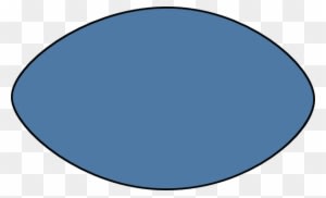 Football Outline Template - Football Shape Template Printable - Transparent PNG Free Download