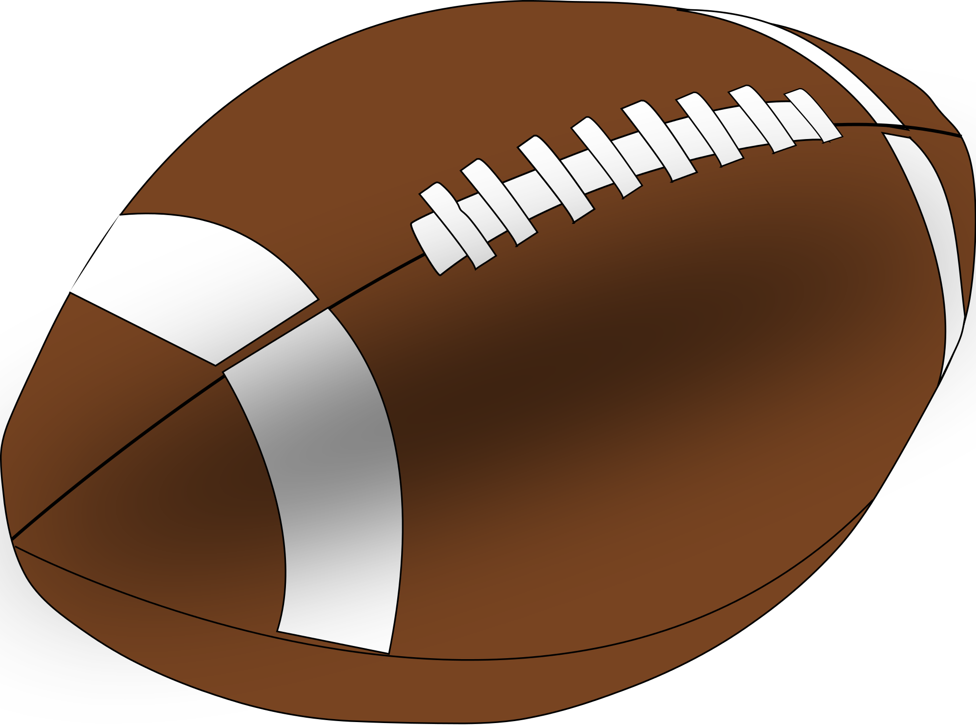 Fileamerican Football - Football With Transparent Background - Transparent PNG Free Download