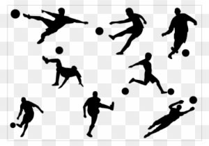 Playing - People Playing Football Vector - Transparent PNG Free Download