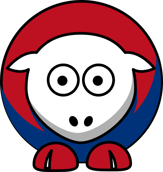 Sheep Texas Rangers Colors Clip Art At Clker - College Football - Transparent PNG Free Download