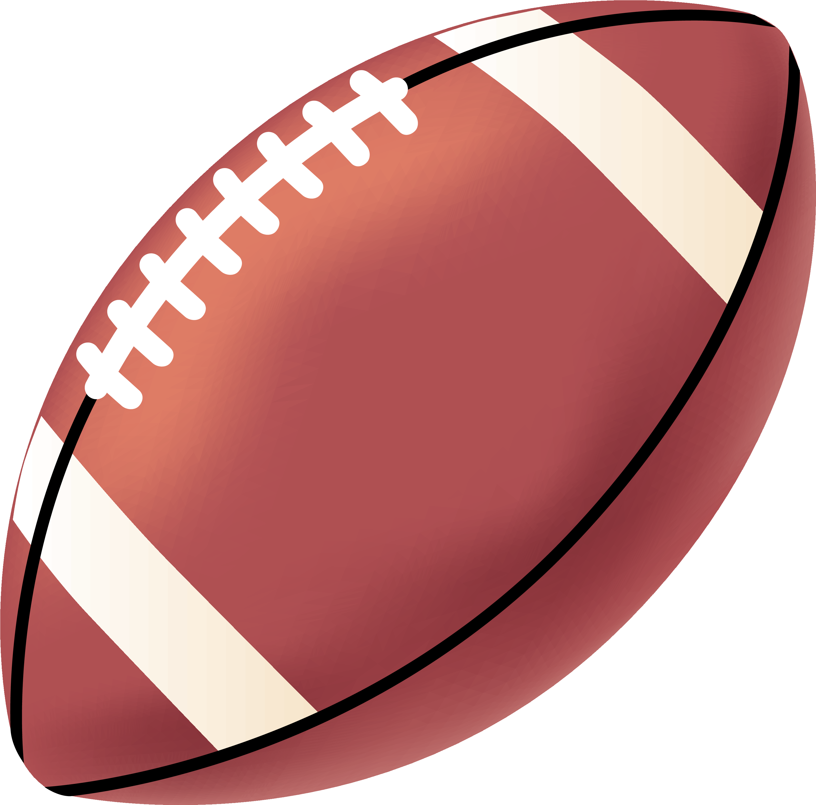 Football Clip Art Printable Free Clipart Images - Football With Helmet Drawing - Transparent PNG Free Download