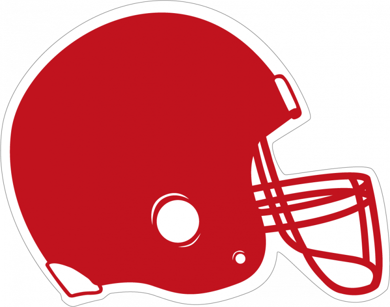 Red Football Helmet Clipart - Chicago Football Classic - Transparent PNG Free Download