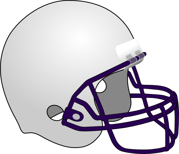 Football Helmet 4 Clip Art - Fantasy Football Helmet Template - Transparent PNG Free Download
