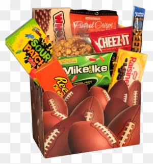 Game Day Snacks Basket Tasteful Treats - 6 Pack Large Football Basket Boxes 10.25 X 6 X 7.5 - Transparent PNG Free Download