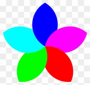 5 Petal Flower Clipart - Football Heart 6 Petal Flower Clipart Jpg - Transparent PNG Free Download