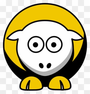 Sheep 3 Toned Pittsburgh Steelers Team Colors Clip - College Football - Transparent PNG Free Download