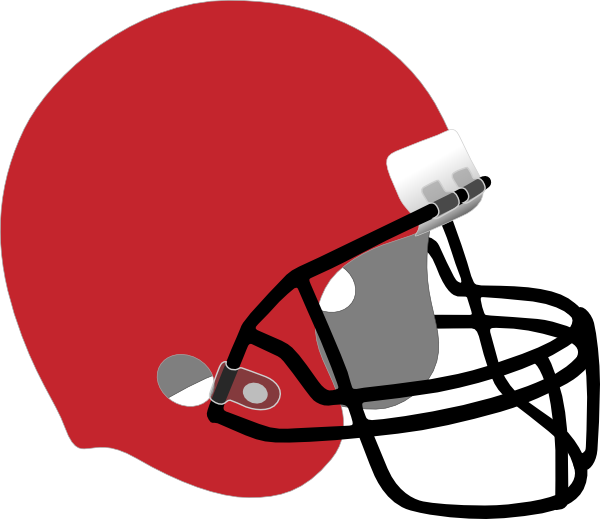 Football Helmet Clip Art - Red Football Helmet Clipart - Transparent PNG Free Download