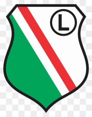 Klub Piłkarski Legia Warszawa Vector Logo - Green And Red Football Badge - Transparent PNG Free Download