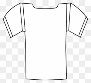 Jersey White Clip Art - Free Printable Football Jersey Template - Transparent PNG Free Download