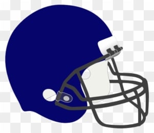 Royal Blue Football Helmet - Transparent PNG Free Download