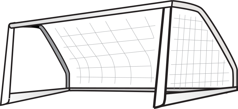 Text Free Soccer Goal - Football Goals Clipart - Transparent PNG Free Download