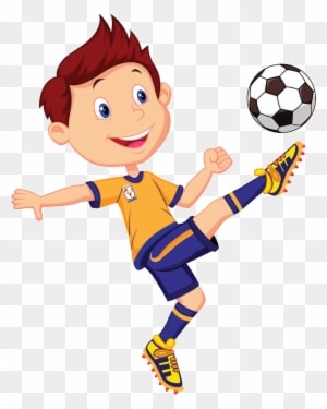 Boys Soccer - Playing Football With Friends Clipart - Transparent PNG Free Download