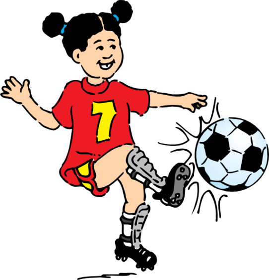Mean Teacher Cliparts - Playing Football Clip Art - Transparent PNG Free Download
