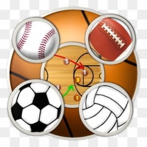 6 Sports Clipboards & Scoreboard For Kindle, Tablet, - Sports Football Baseball Basketball Volleyball - Transparent PNG Free Download