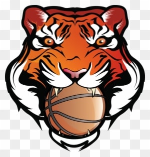 Bengal Clipart Basketball - Tiger With A Football - Transparent PNG Free Download