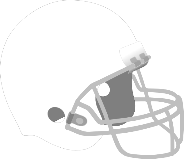 White Football Helmet Clip Art - Transparent PNG Free Download