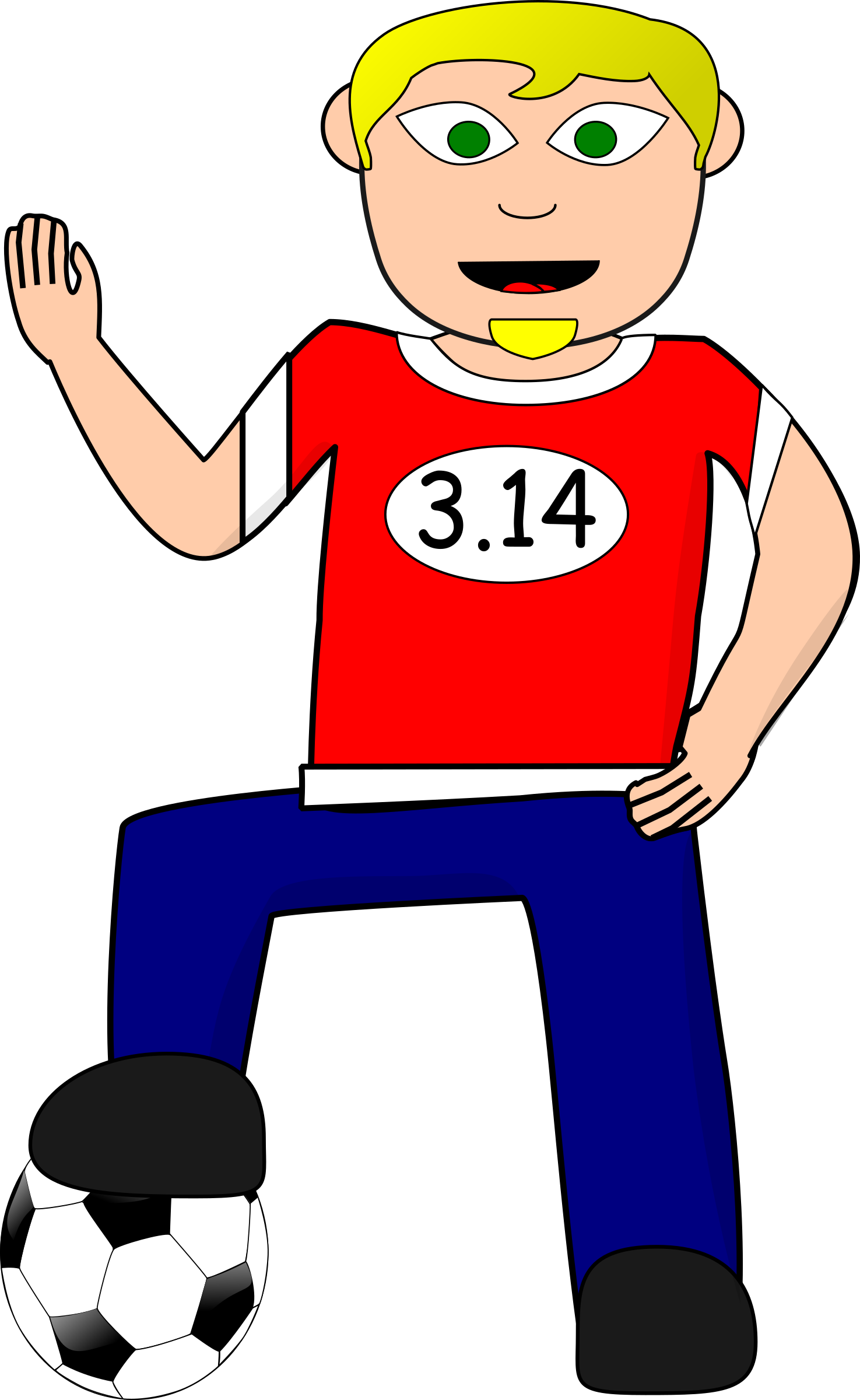 Footballer - Footballer Clip Art - Transparent PNG Free Download