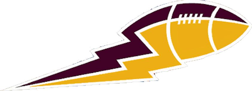 Football Clipart Maroon - Purple Football - Transparent PNG Free Download