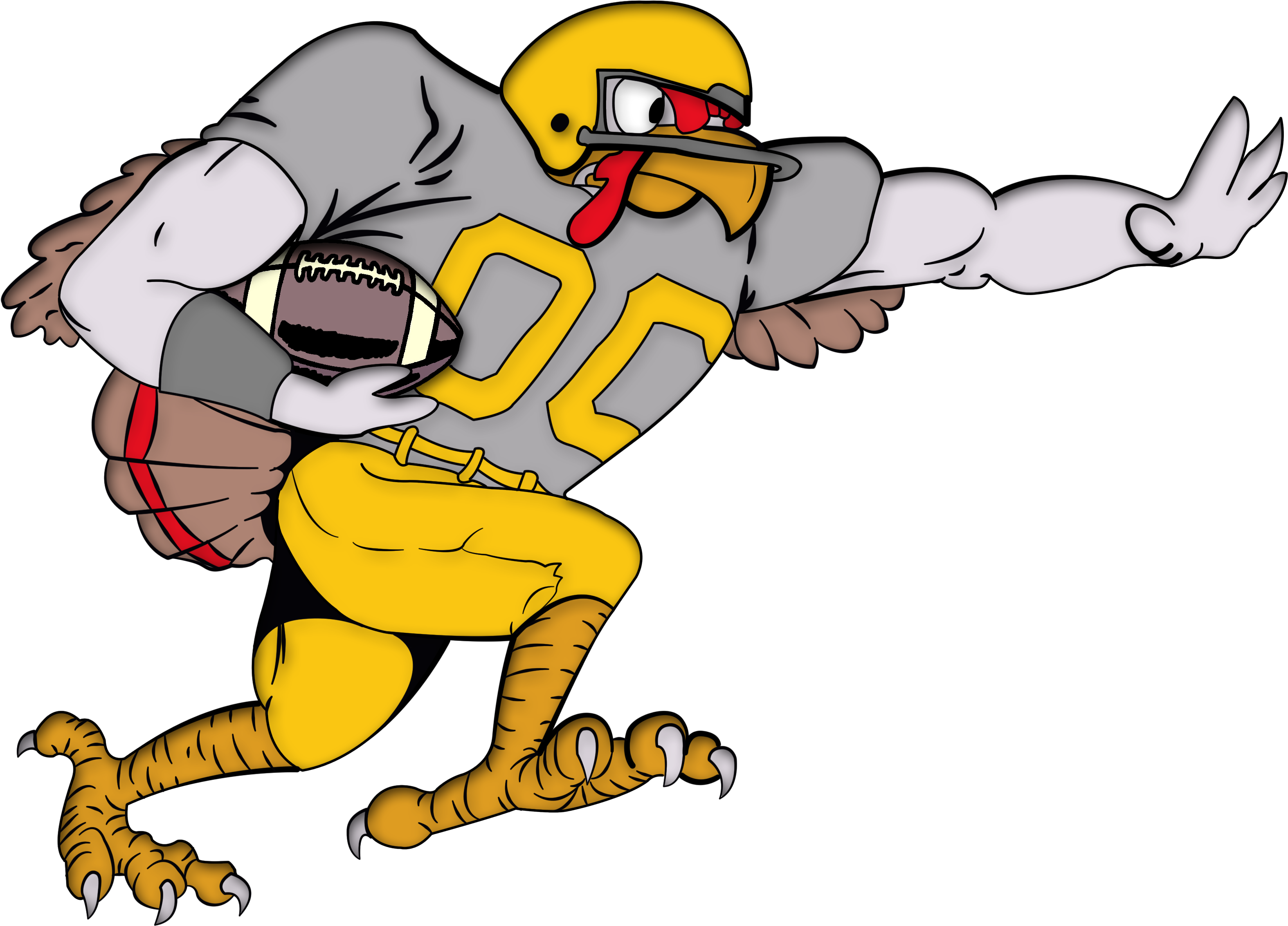 Turkey Bowl & Chili Cook Off - American Football On Thanksgiving - Transparent PNG Free Download