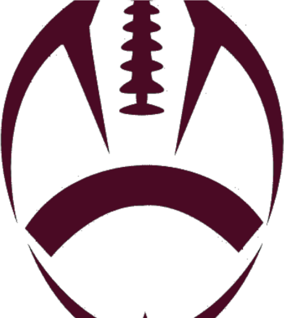 Football Laces Clipart 26 Images Of Football Outline - American Football Logo Png - Transparent PNG Free Download