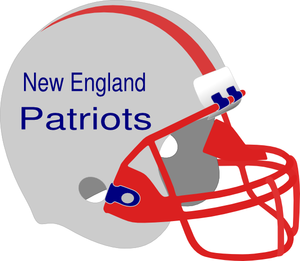 New England Patriots Helmet Clip Art - Fantasy Football Logos Free - Transparent PNG Free Download