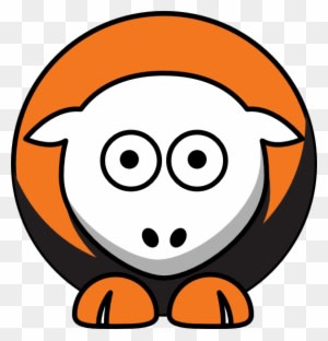 Sheep Pacific Tigers Team Colors College Football Clip - College Football - Transparent PNG Free Download