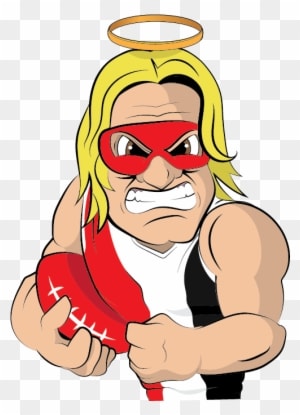 Saints' 2016 Was A Story Of So Close, But Not Close - St Kilda Football Cartoons - Transparent PNG Free Download