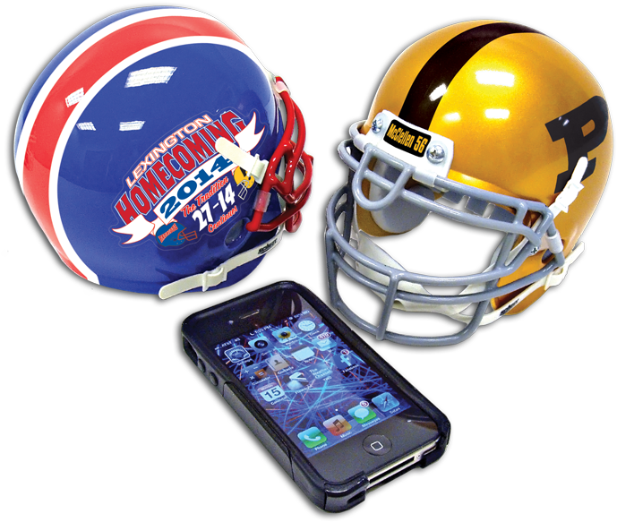 Mini Football Helmet Decals - Mini Football Helmet - Transparent PNG Free Download