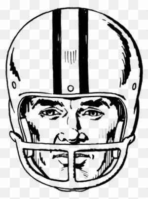 College Football Helmet Clipart Kid - Draw A Football Helmet - Transparent PNG Free Download