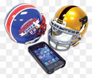 Mini Football Helmet Decals - Mini Football Helmet - Transparent PNG Free Download